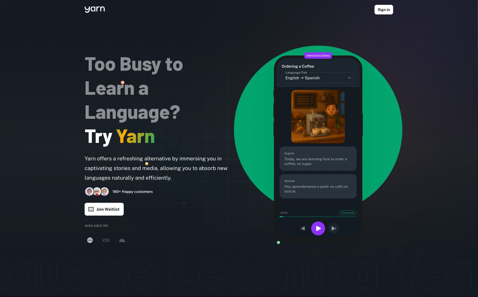 Language Learning Platform